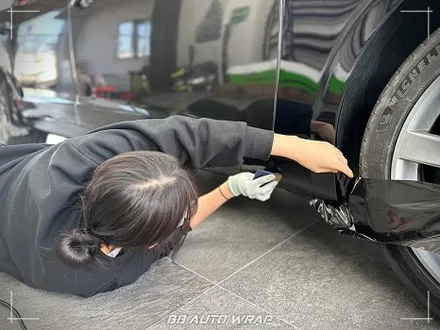 부산 랩핑 전문점 비비 오토 랩에서 사고로 인한 벤틀리 플라잉스퍼 전체랩핑으로 새 차처럼 만들기! / 부산 강서구