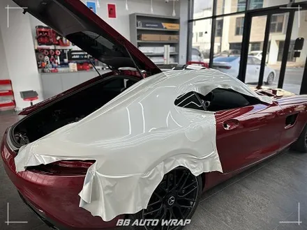자동차 랩핑 수명은? 메르세데스 벤츠 AMG GT 전체랩핑 제거 후 재시공으로 새 차 만들기 김해랩핑 / 부산 강서구
