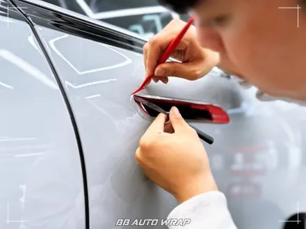 BMW 7시리즈 전기차 인디비주얼 투톤 컬러 옵션 고광택 랩핑으로 만들기! 부산랩핑 / 부산 강서구 명지동