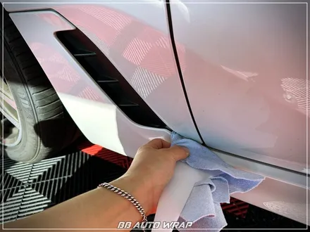 [공지] BMW 6시리즈 GT 사틴 펄 화이트 3M 랩핑지로 전체 시공하기! / 부산 강서구 명지동