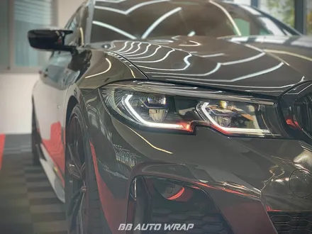 클리프 디자인 명지점에서 스모그 라이트 PPF 시공으로 헤드라이트 보호하기 / BMW / 3시리즈 (G20) M340i / 부산 강서구