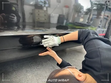 부산 랩핑 전문점 비비 오토 랩에서 사고로 인한 벤틀리 플라잉스퍼 전체랩핑으로 새 차처럼 만들기! / 부산 강서구