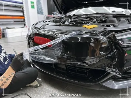 2025 BMW 8시리즈 그란쿠페 전체 크롬 죽이기로 블랙 에디션 만들기 부산랩핑 / 부산 강서구 명지동