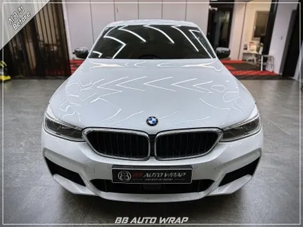[공지] BMW 6시리즈 GT 사틴 펄 화이트 3M 랩핑지로 전체 시공하기! / 부산 강서구 명지동