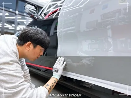 BMW 7시리즈 전기차 인디비주얼 투톤 컬러 옵션 고광택 랩핑으로 만들기! 부산랩핑 / 부산 강서구 명지동