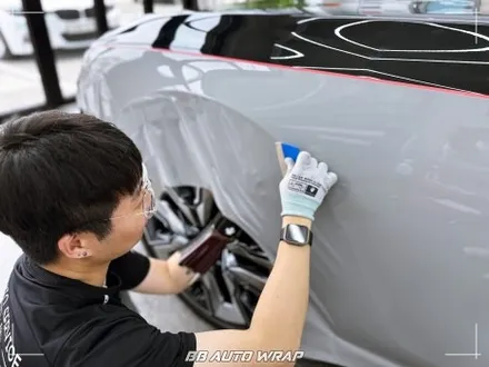 BMW 7시리즈 전기차 인디비주얼 투톤 컬러 옵션 고광택 랩핑으로 만들기! 부산랩핑 / 부산 강서구 명지동