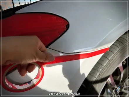 [공지] BMW 6시리즈 GT 사틴 펄 화이트 3M 랩핑지로 전체 시공하기! / 부산 강서구 명지동
