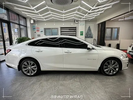 쉐보레 말리부 창틀 크롬 죽이기 가격? 시공은 김해 자동차 랩핑 전문점으로 / 부산 강서구