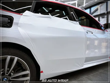 [공지] BMW 6시리즈 GT 사틴 펄 화이트 3M 랩핑지로 전체 시공하기! / 부산 강서구 명지동