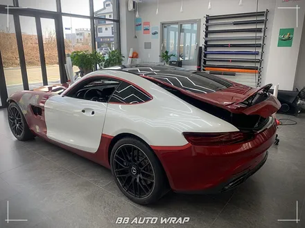 자동차 랩핑 수명은? 메르세데스 벤츠 AMG GT 전체랩핑 제거 후 재시공으로 새 차 만들기 김해랩핑 / 부산 강서구
