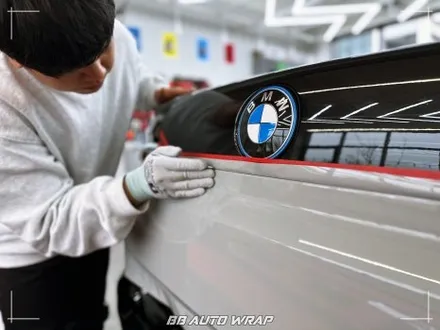 BMW 7시리즈 전기차 인디비주얼 투톤 컬러 옵션 고광택 랩핑으로 만들기! 부산랩핑 / 부산 강서구 명지동