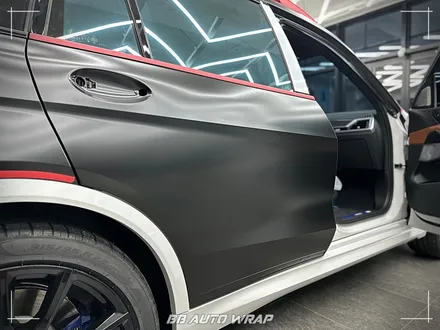BMW X7 사틴 블랙 전체랩핑으로 스포티하게 만들기 부산랩핑 / 부산 강서구