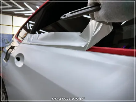 [공지] BMW 6시리즈 GT 사틴 펄 화이트 3M 랩핑지로 전체 시공하기! / 부산 강서구 명지동