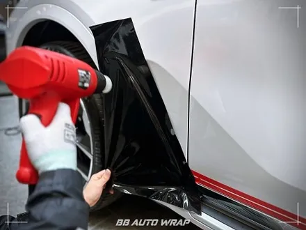 BMW X7, 까다로운 크롬과 하이그로시 손쉽게 관리하는 방법은?! 부산랩핑 / 부산 강서구 명지동