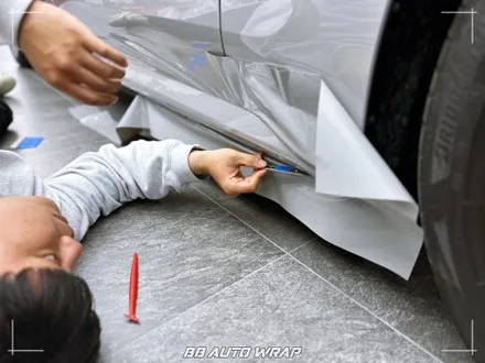 BMW 7시리즈 전기차 인디비주얼 투톤 컬러 옵션 고광택 랩핑으로 만들기! 부산랩핑 / 부산 강서구 명지동