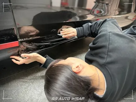 부산 랩핑 전문점 비비 오토 랩에서 사고로 인한 벤틀리 플라잉스퍼 전체랩핑으로 새 차처럼 만들기! / 부산 강서구