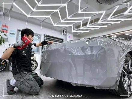 BMW 7시리즈 전기차 인디비주얼 투톤 컬러 옵션 고광택 랩핑으로 만들기! 부산랩핑 / 부산 강서구 명지동