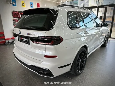 BMW X7 사틴 블랙 전체랩핑으로 스포티하게 만들기 부산랩핑 / 부산 강서구