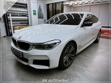 [공지] BMW 6시리즈 GT 사틴 펄 화이트 3M 랩핑지로 전체 시공하기! / 부산 강서구 명지동