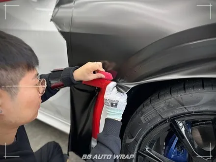 BMW X7 사틴 블랙 전체랩핑으로 스포티하게 만들기 부산랩핑 / 부산 강서구
