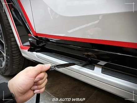 BMW X7, 까다로운 크롬과 하이그로시 손쉽게 관리하는 방법은?! 부산랩핑 / 부산 강서구 명지동