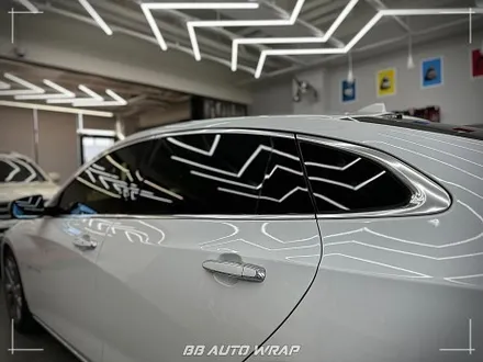 쉐보레 말리부 창틀 크롬 죽이기 가격? 시공은 김해 자동차 랩핑 전문점으로 / 부산 강서구