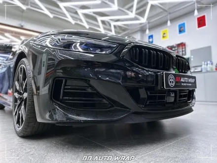 2025 BMW 8시리즈 그란쿠페 전체 크롬 죽이기로 블랙 에디션 만들기 부산랩핑 / 부산 강서구 명지동