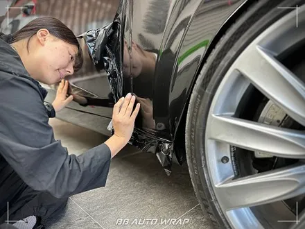 부산 랩핑 전문점 비비 오토 랩에서 사고로 인한 벤틀리 플라잉스퍼 전체랩핑으로 새 차처럼 만들기! / 부산 강서구