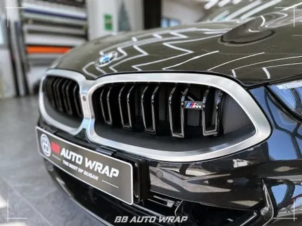 2025 BMW 8시리즈 그란쿠페 전체 크롬 죽이기로 블랙 에디션 만들기 부산랩핑 / 부산 강서구 명지동