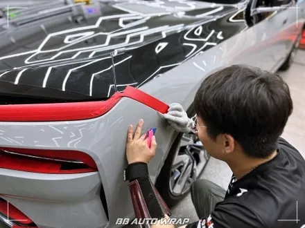 BMW 7시리즈 전기차 인디비주얼 투톤 컬러 옵션 고광택 랩핑으로 만들기! 부산랩핑 / 부산 강서구 명지동