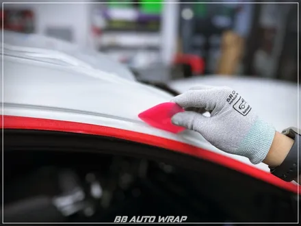 [공지] BMW 6시리즈 GT 사틴 펄 화이트 3M 랩핑지로 전체 시공하기! / 부산 강서구 명지동