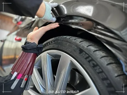 부산 랩핑 전문점 비비 오토 랩에서 사고로 인한 벤틀리 플라잉스퍼 전체랩핑으로 새 차처럼 만들기! / 부산 강서구