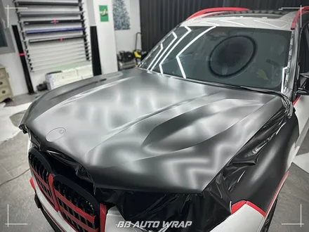 BMW X7 사틴 블랙 전체랩핑으로 스포티하게 만들기 부산랩핑 / 부산 강서구