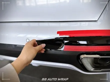 BMW X7, 까다로운 크롬과 하이그로시 손쉽게 관리하는 방법은?! 부산랩핑 / 부산 강서구 명지동