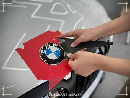 BMW X7 사틴 블랙 전체랩핑으로 스포티하게 만들기 부산랩핑 / 부산 강서구