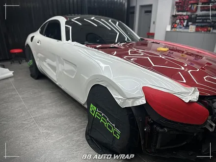 자동차 랩핑 수명은? 메르세데스 벤츠 AMG GT 전체랩핑 제거 후 재시공으로 새 차 만들기 김해랩핑 / 부산 강서구