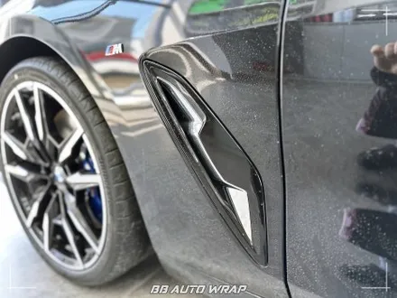2025 BMW 8시리즈 그란쿠페 전체 크롬 죽이기로 블랙 에디션 만들기 부산랩핑 / 부산 강서구 명지동