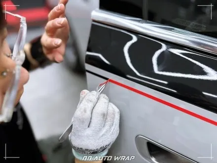 BMW 7시리즈 전기차 인디비주얼 투톤 컬러 옵션 고광택 랩핑으로 만들기! 부산랩핑 / 부산 강서구 명지동