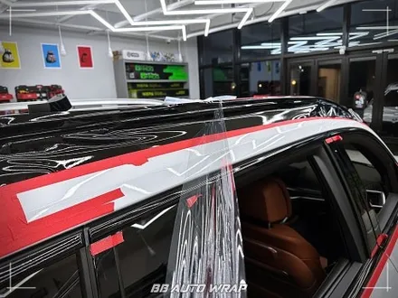 BMW X7, 까다로운 크롬과 하이그로시 손쉽게 관리하는 방법은?! 부산랩핑 / 부산 강서구 명지동