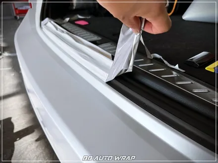 [공지] BMW 6시리즈 GT 사틴 펄 화이트 3M 랩핑지로 전체 시공하기! / 부산 강서구 명지동