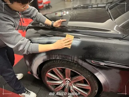 부산 랩핑 전문점 비비 오토 랩에서 사고로 인한 벤틀리 플라잉스퍼 전체랩핑으로 새 차처럼 만들기! / 부산 강서구