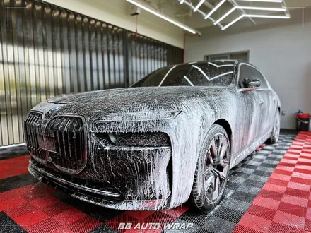 BMW 7시리즈 전기차 인디비주얼 투톤 컬러 옵션 고광택 랩핑으로 만들기! 부산랩핑 / 부산 강서구 명지동