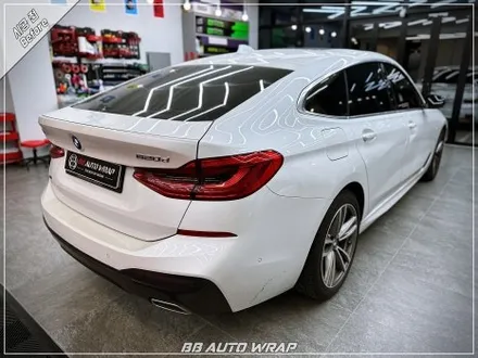 [공지] BMW 6시리즈 GT 사틴 펄 화이트 3M 랩핑지로 전체 시공하기! / 부산 강서구 명지동