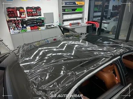 부산 랩핑 전문점 비비 오토 랩에서 사고로 인한 벤틀리 플라잉스퍼 전체랩핑으로 새 차처럼 만들기! / 부산 강서구