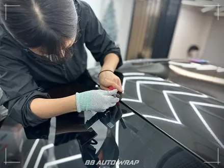 부산 랩핑 전문점 비비 오토 랩에서 사고로 인한 벤틀리 플라잉스퍼 전체랩핑으로 새 차처럼 만들기! / 부산 강서구
