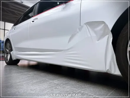 [공지] BMW 6시리즈 GT 사틴 펄 화이트 3M 랩핑지로 전체 시공하기! / 부산 강서구 명지동