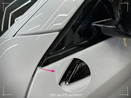 부산 PPF 전문점에서 BMW 5시리즈 클리프 디자인 스모그 라이트 PPF + 블랙 PPF로 루프스킨 및 창틀 크롬 딜리트 시공하기 / 부산 강서구