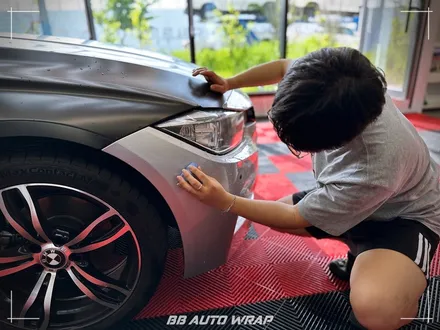 BMW 3시리즈 보험 수리는 한 번에 부산 랩핑 잘하는 곳에서 해야 하는 이유! / 부산 강서구 명지동