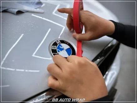 [공지] BMW 6시리즈 GT 사틴 펄 화이트 3M 랩핑지로 전체 시공하기! / 부산 강서구 명지동