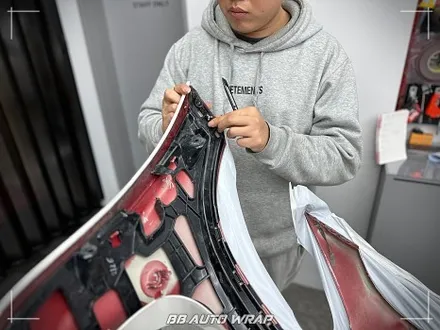 자동차 랩핑 수명은? 메르세데스 벤츠 AMG GT 전체랩핑 제거 후 재시공으로 새 차 만들기 김해랩핑 / 부산 강서구